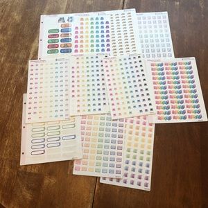 KrissyAnne Design (KAD) Planner Stickers